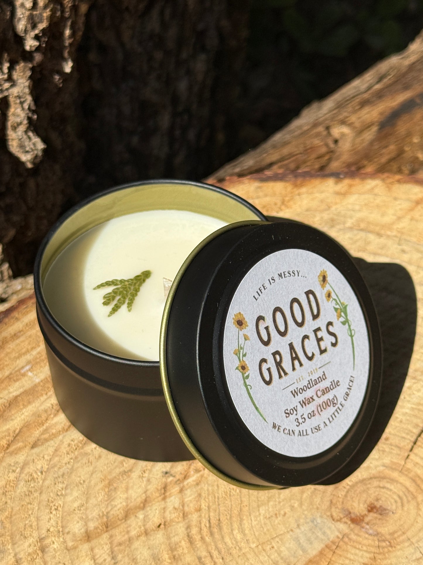 Tin Travel Candle