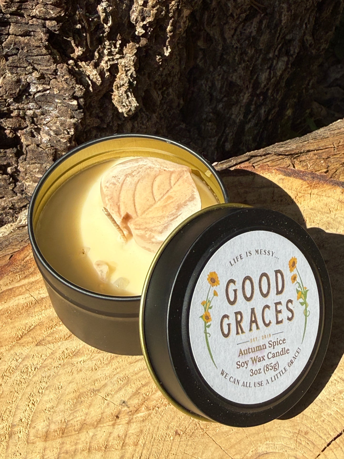 Tin Travel Candle