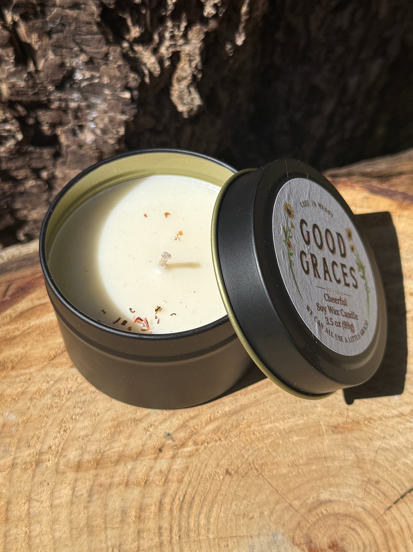 Tin Travel Candle