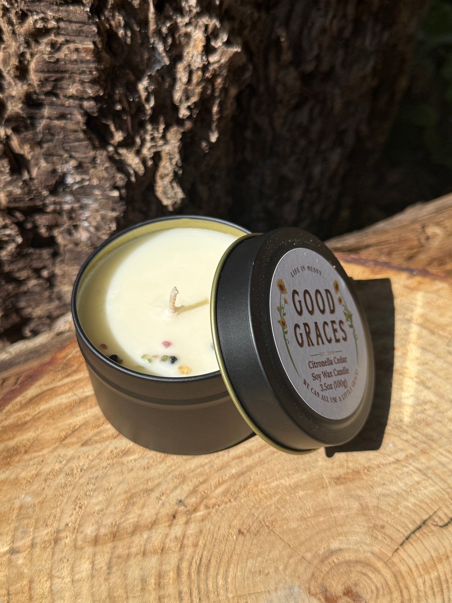 Tin Travel Candle