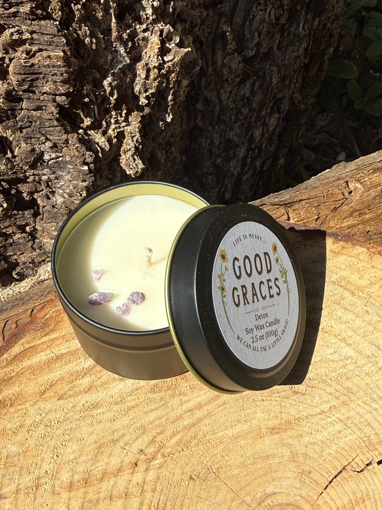 Tin Travel Candle