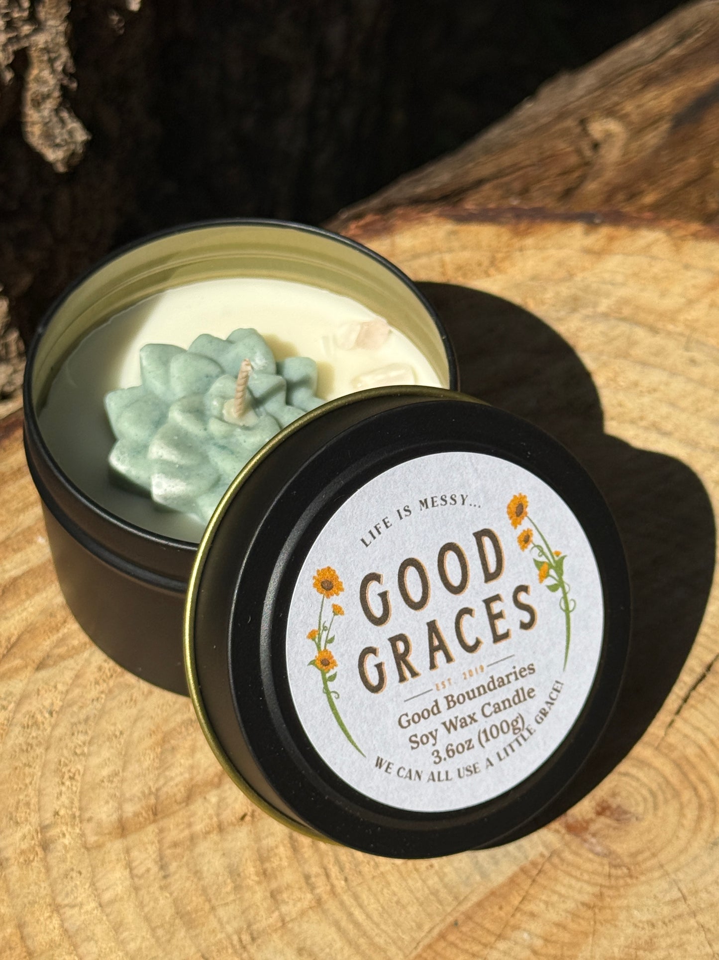 Tin Travel Candle