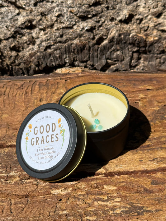 Tin Travel Candle