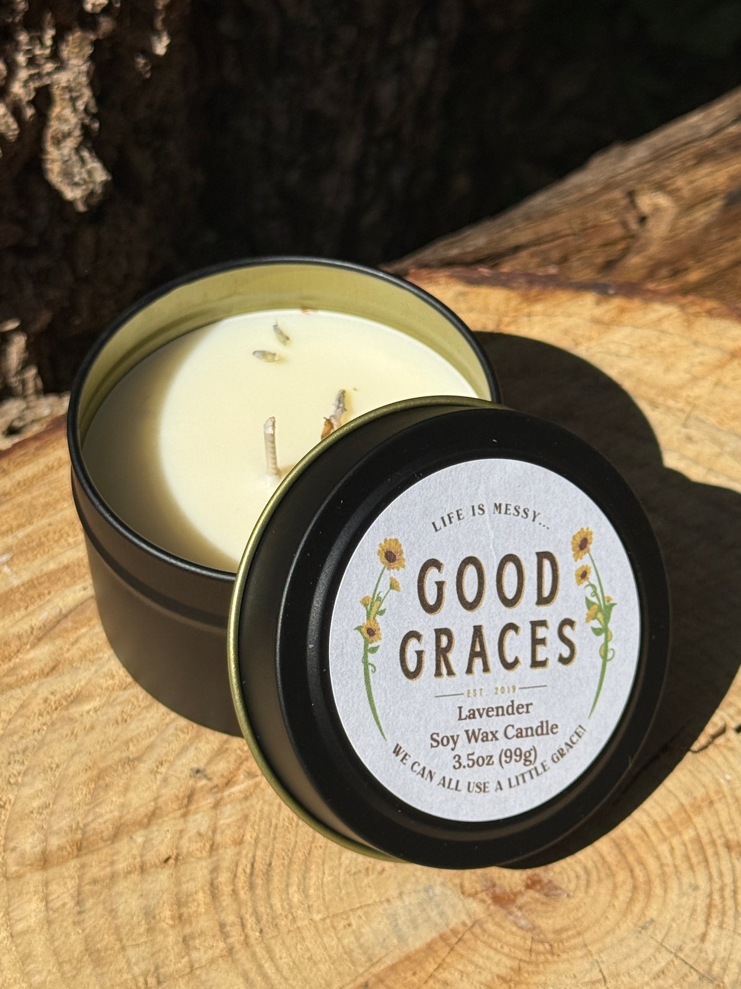 Tin Travel Candle