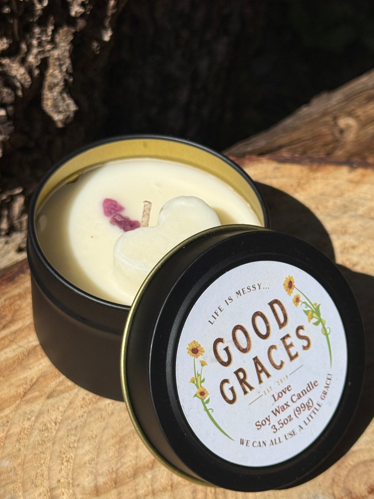 Tin Travel Candle