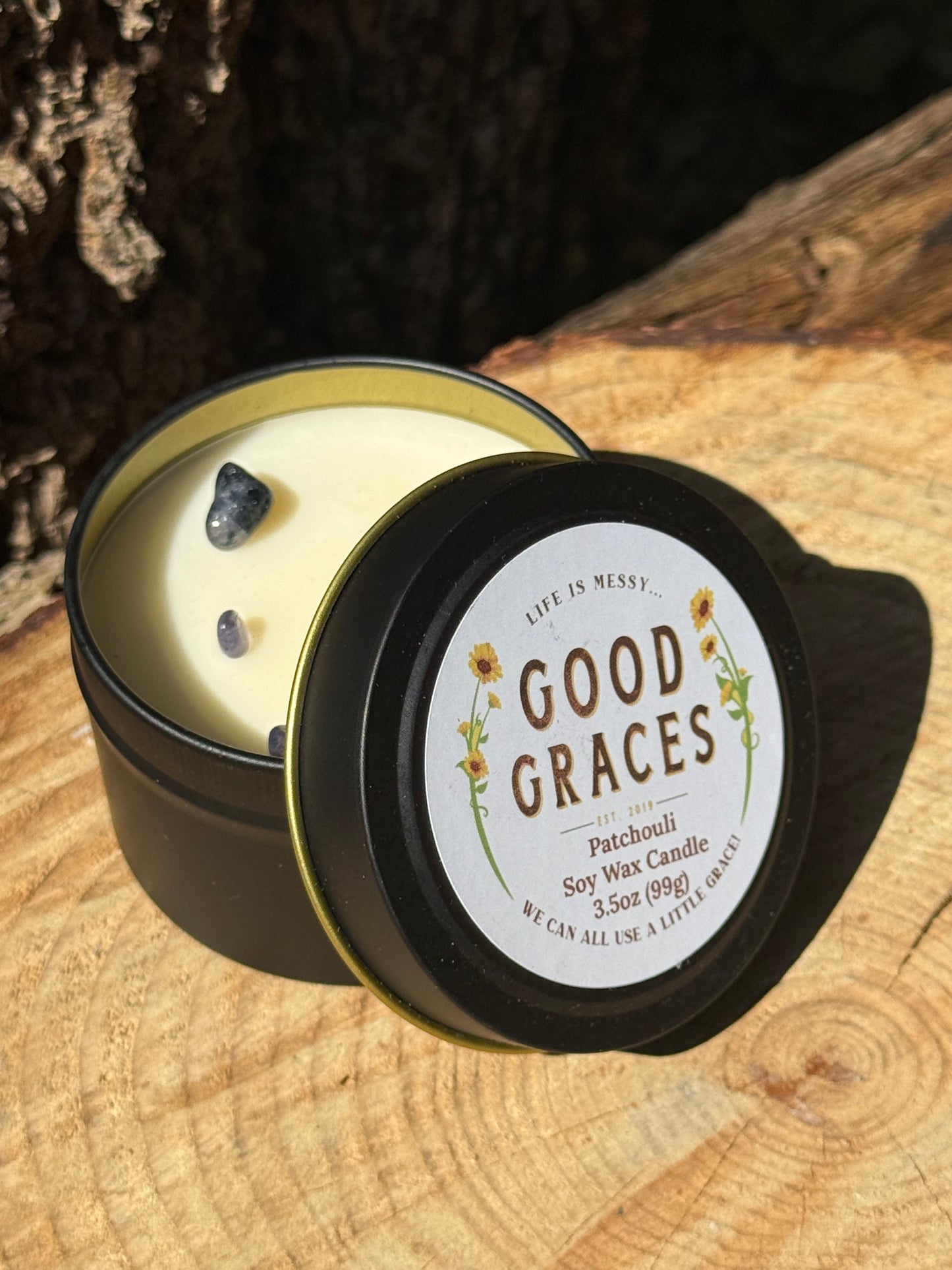 Tin Travel Candle