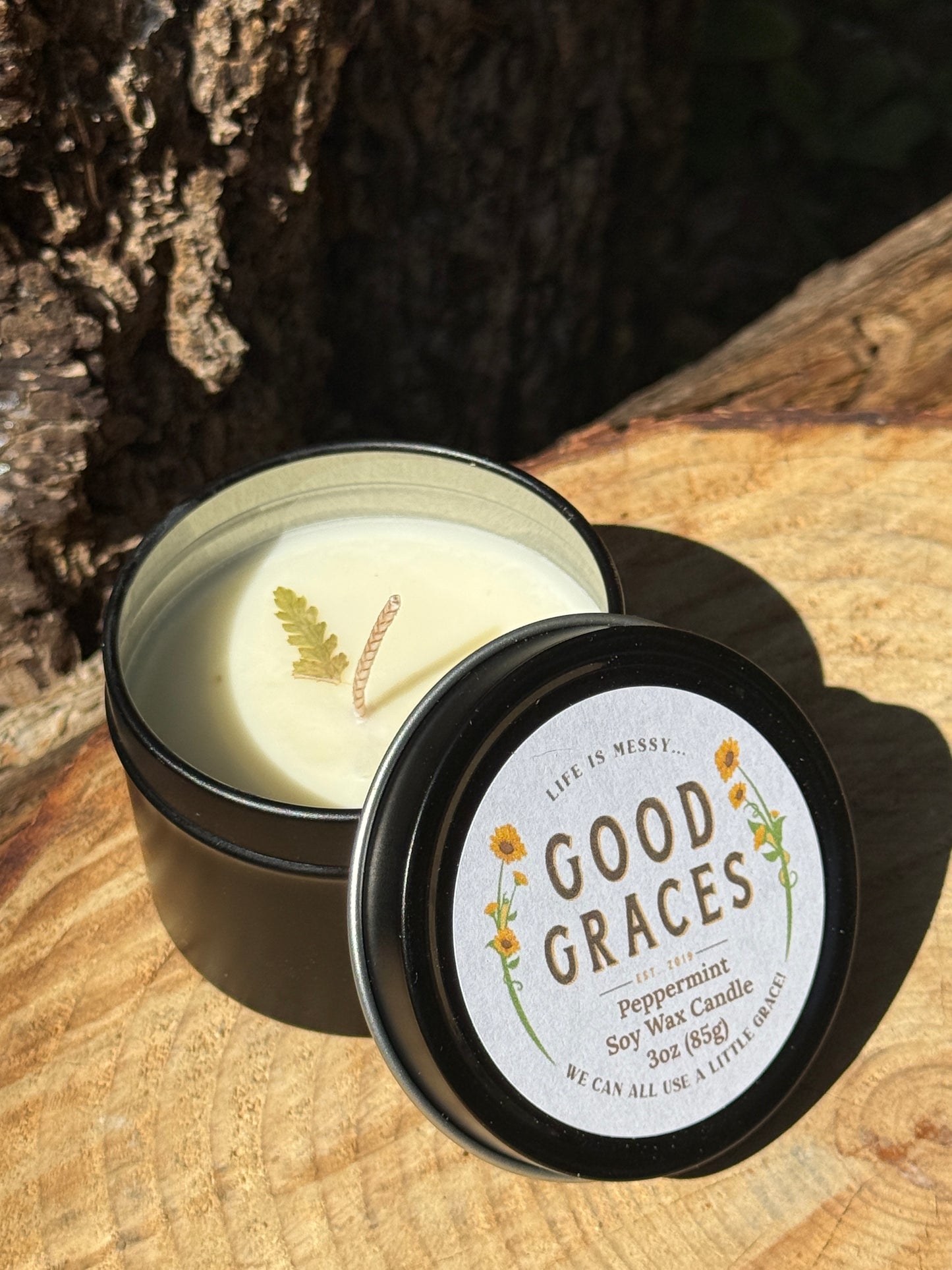 Tin Travel Candle
