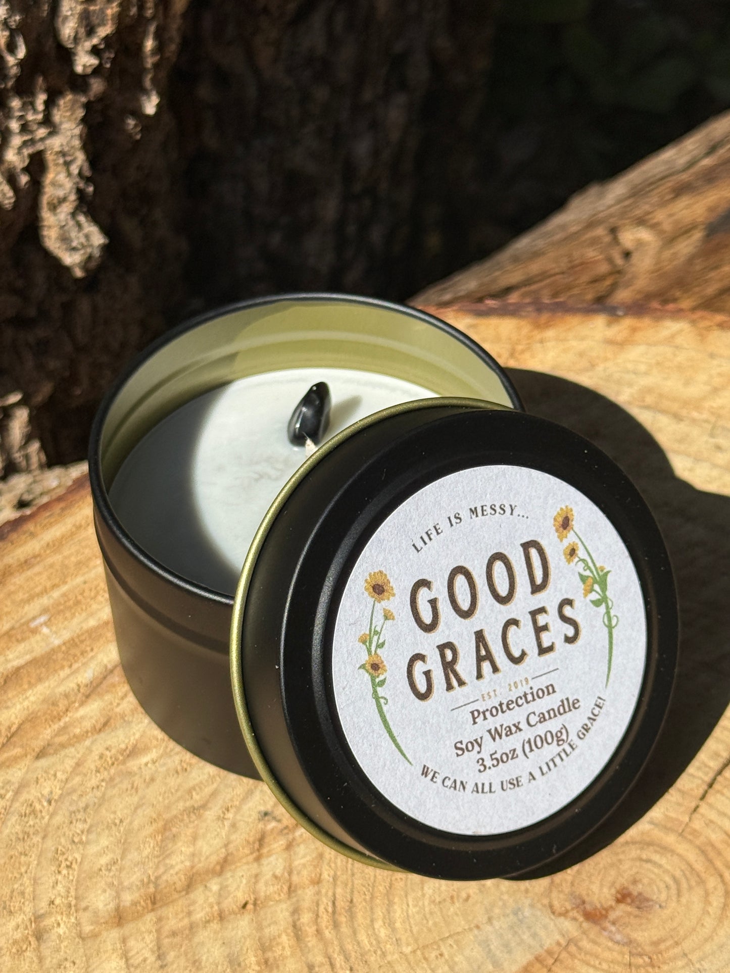 Tin Travel Candle