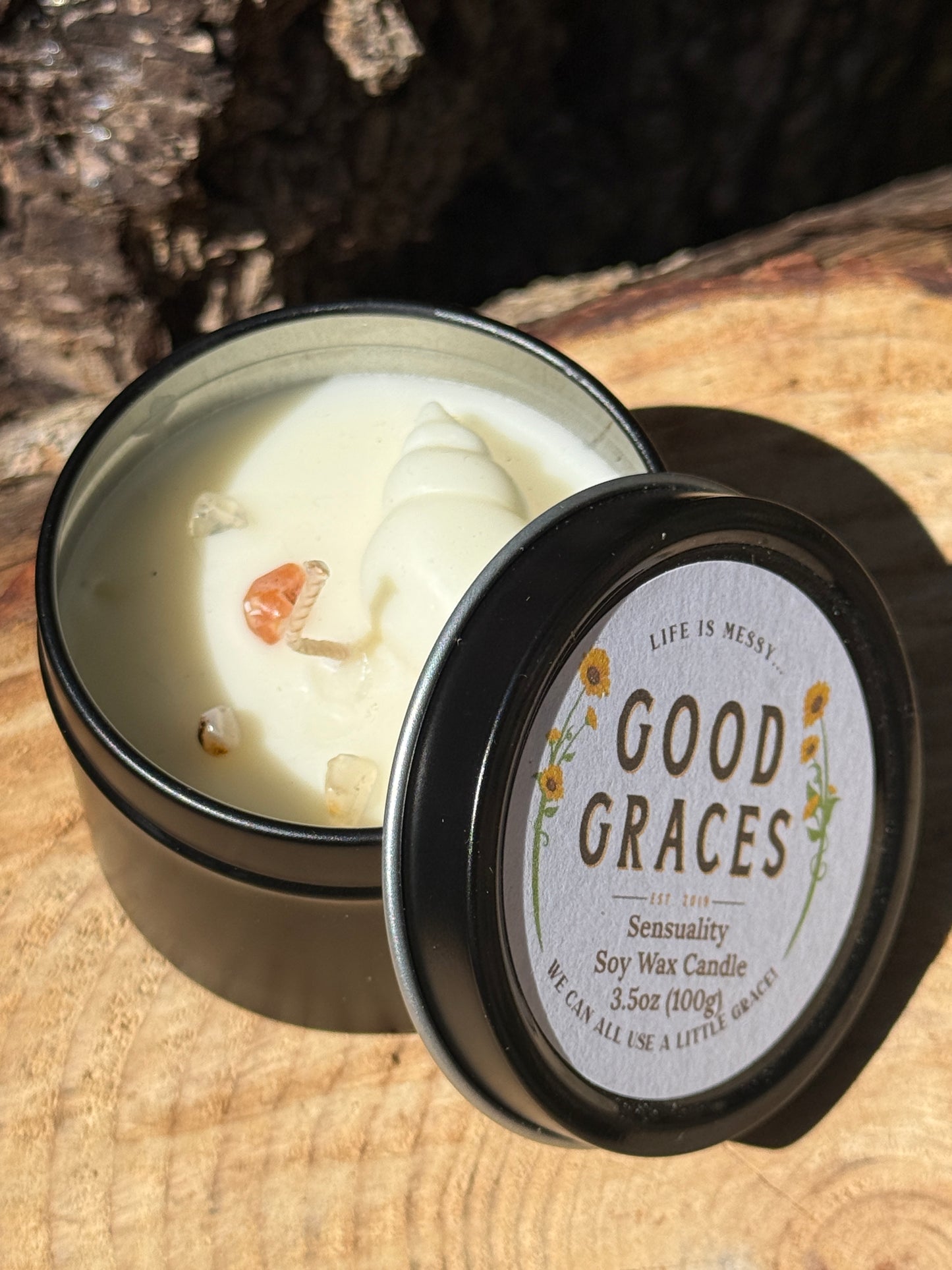 Tin Travel Candle