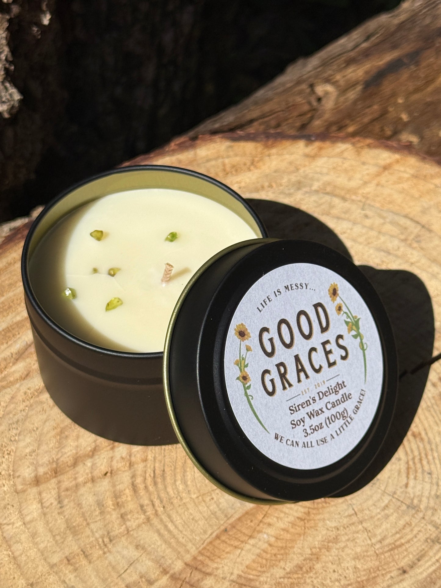 Tin Travel Candle
