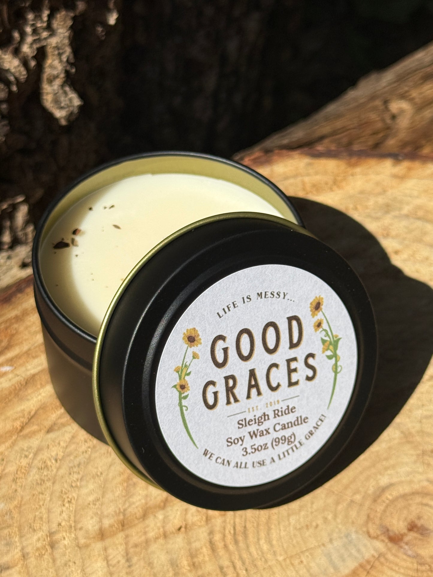 Tin Travel Candle