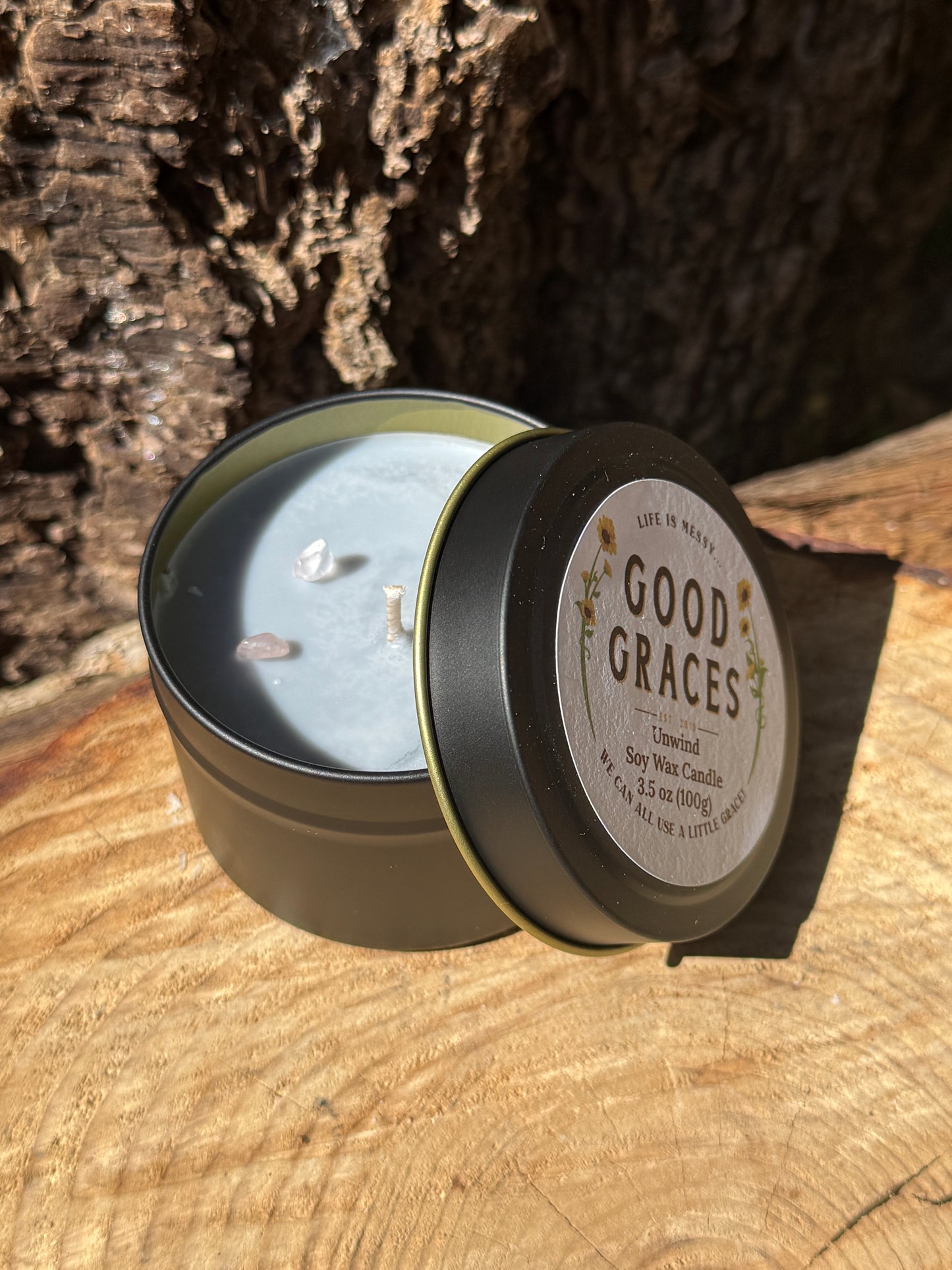 Tin Travel Candle